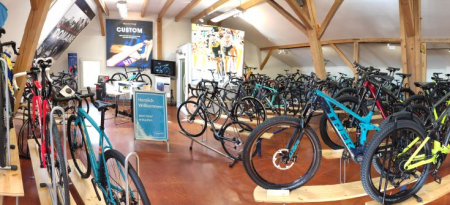 Infinity Bike-Shop Ausstellung